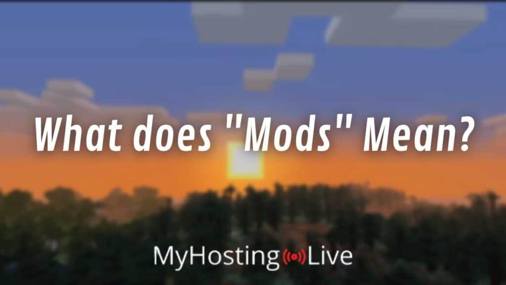 What does "Mods" Mean?