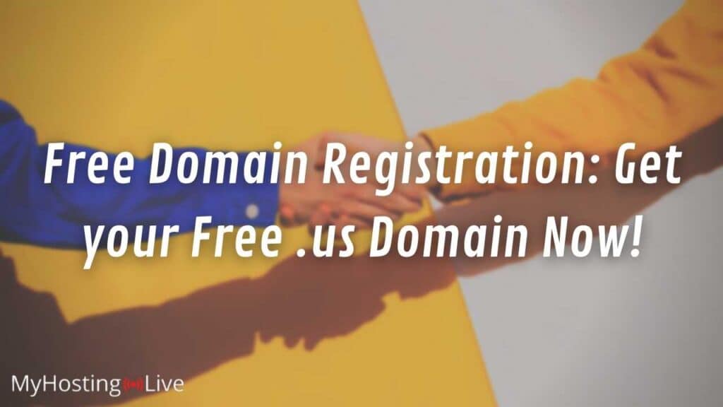 Free Domain Registration: Get your Free .us Domain Now!