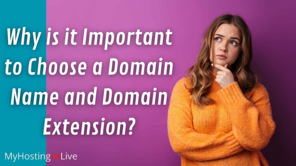 Why is it Important to Choose a Domain Name and Domain Extension?