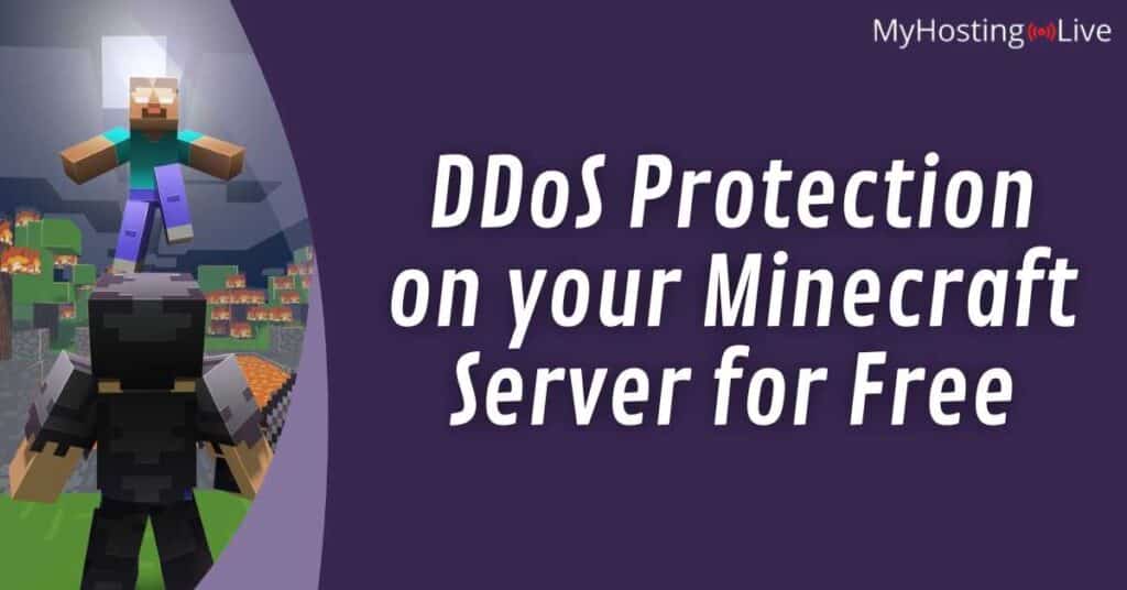 DDoS Protection on your Minecraft Server for Free