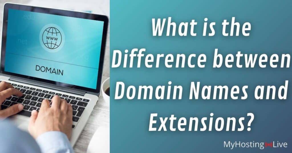 What is the Difference between Domain Names and Extensions?