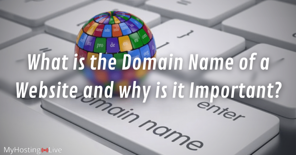 What is the Domain Name of a Website and why is it Important?